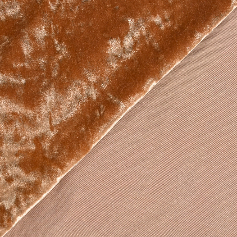 Jersey de velours ras mordoré - Image 3