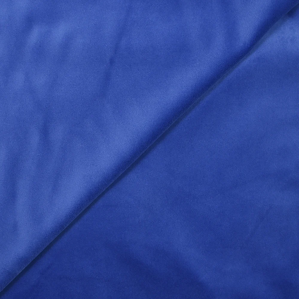 Jersey de velours tout doux bleu roi