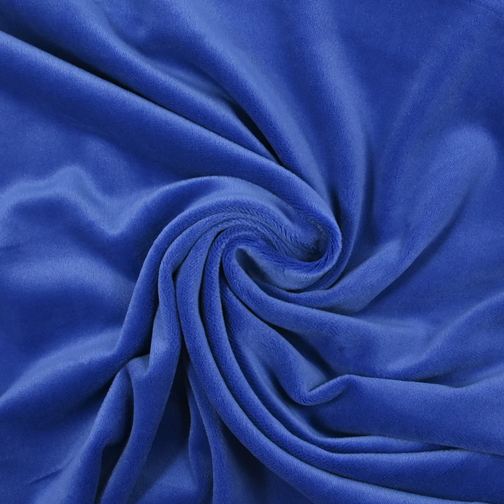 Jersey de velours tout doux bleu roi - Image 2