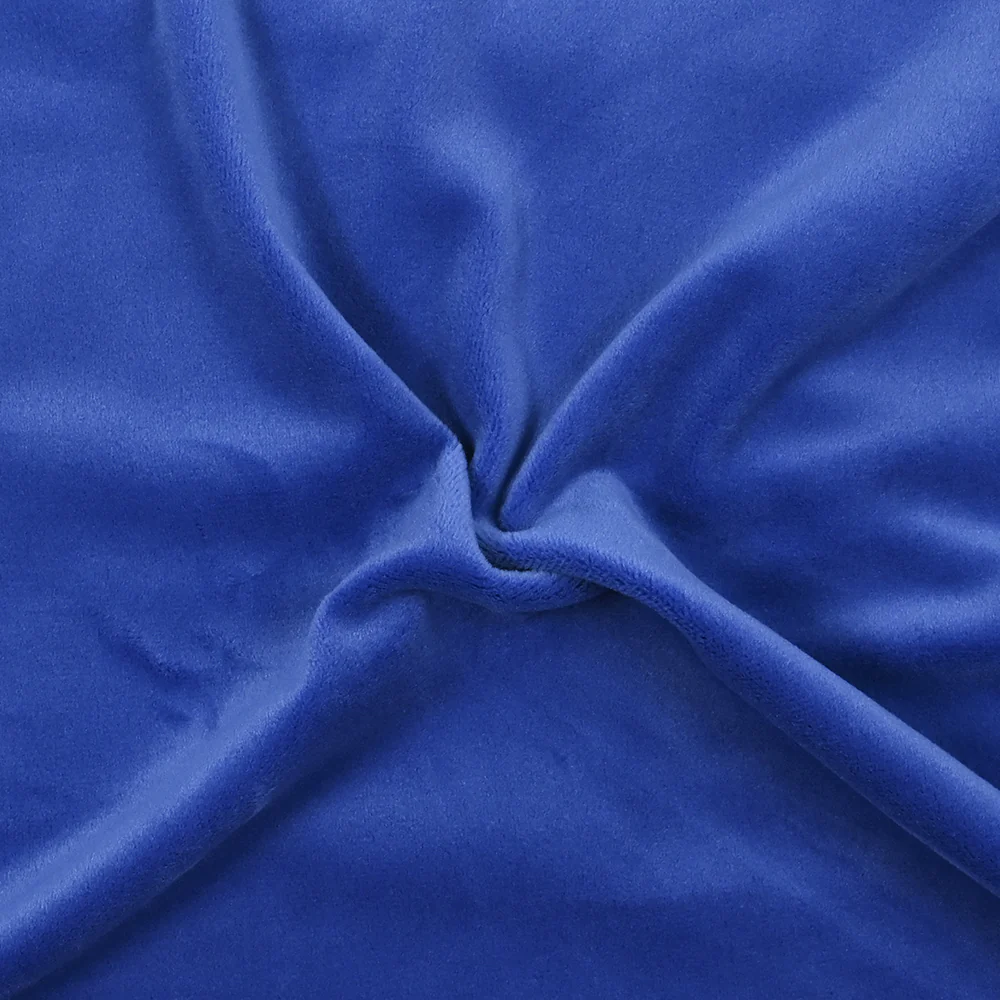 Jersey de velours tout doux bleu roi - Image 3