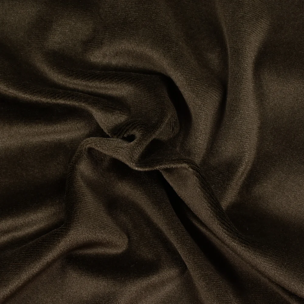 Jersey de velours tout doux chocolat - Image 3