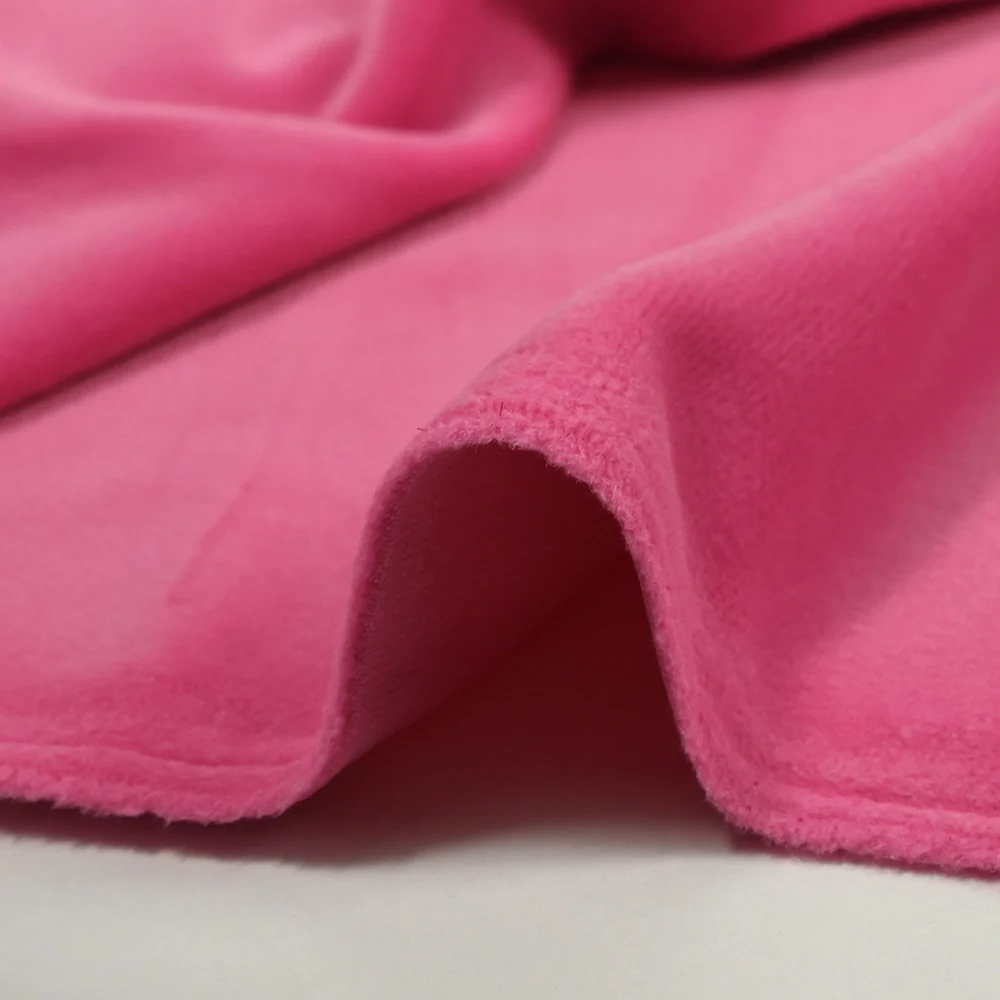 Jersey de velours tout doux rose bonbon - Image 5