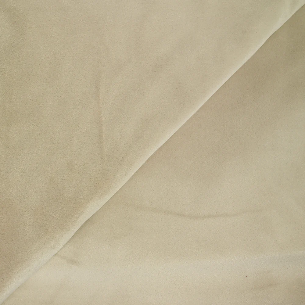 Jersey de velours tout doux sable