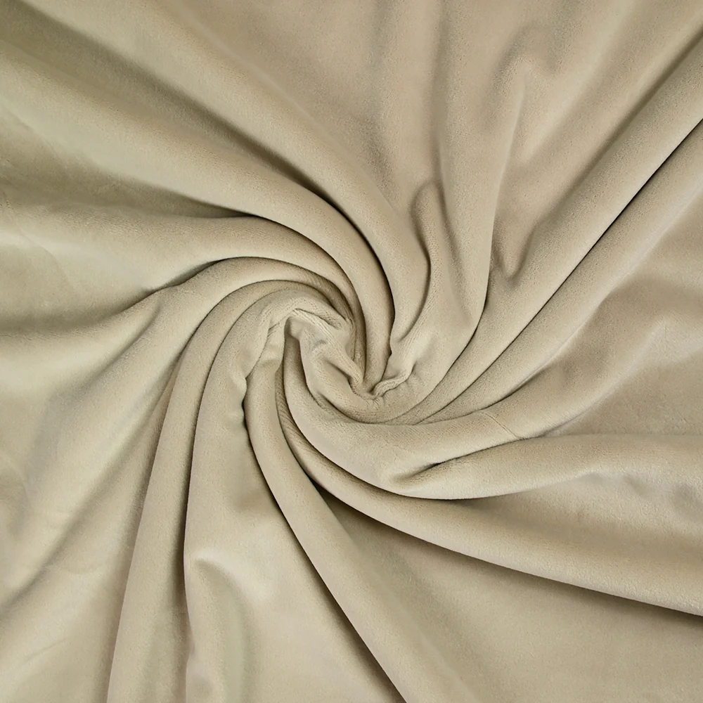 Jersey de velours tout doux sable - Image 2