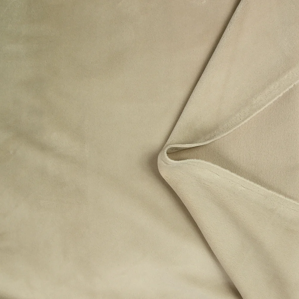 Jersey de velours tout doux sable - Image 3