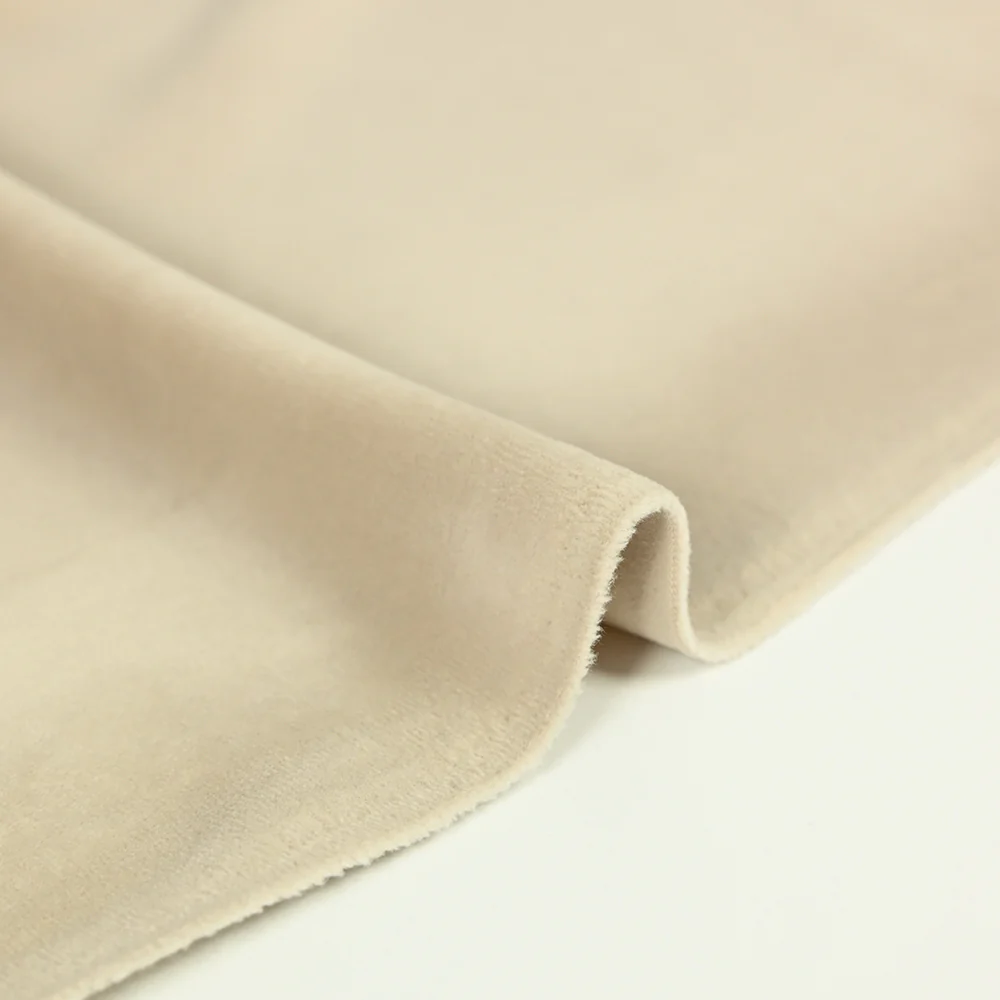 Jersey de velours tout doux sable - Image 4