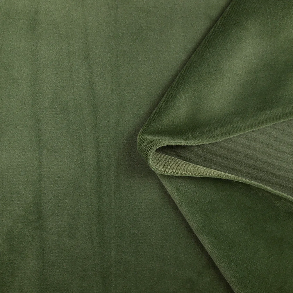 Jersey de velours tout doux vert bouteille - Image 3