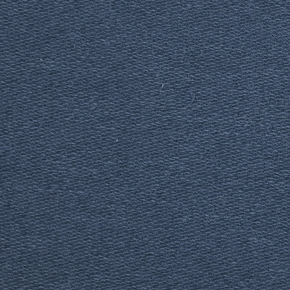Jersey french terry coton Bio bleu jeans - Image 4