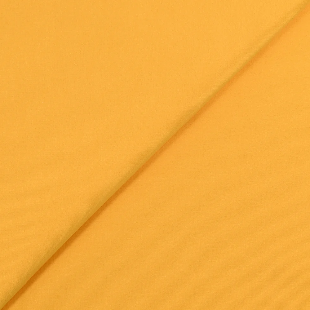 Jersey french terry coton Bio jaune