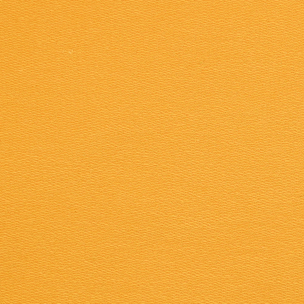 Jersey french terry coton Bio jaune - Image 4