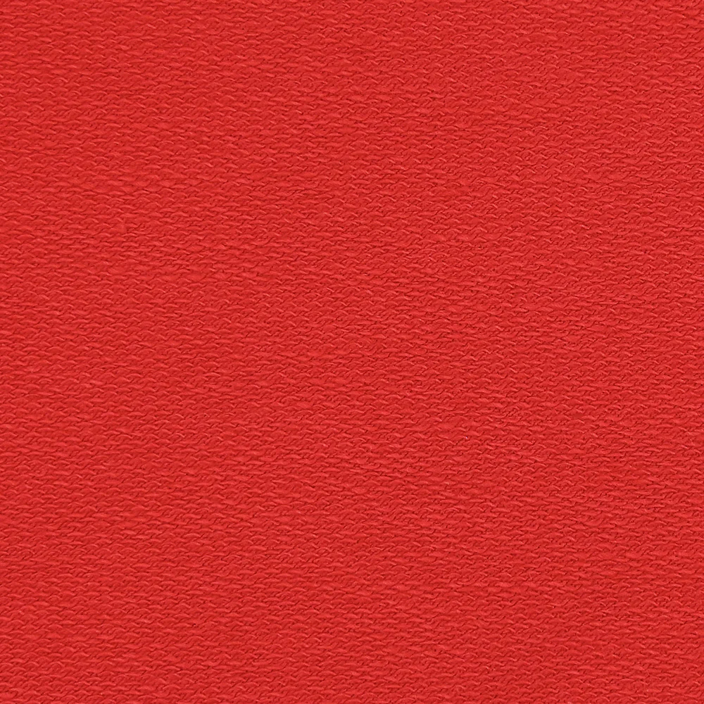 Jersey french terry coton Bio rouge - Image 4