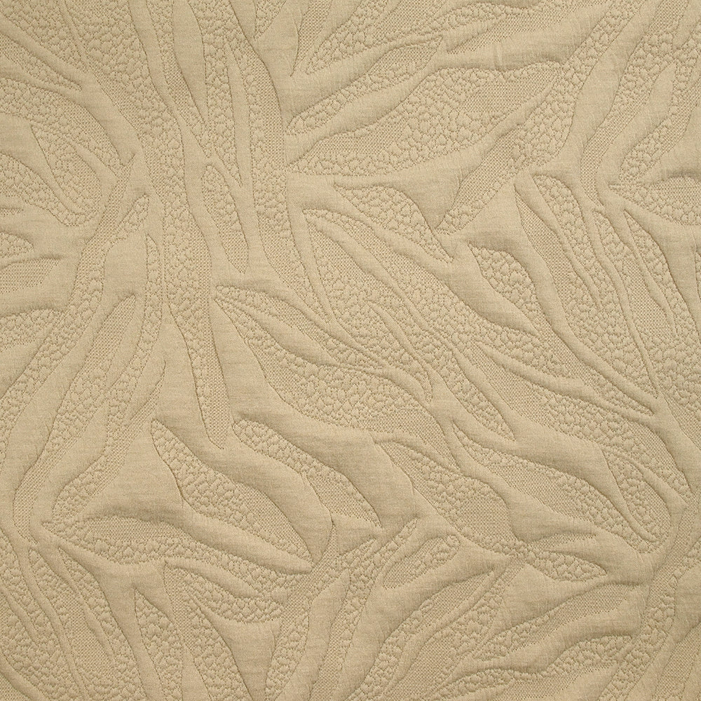 Jersey matelassé fissures fond beige - Image 3