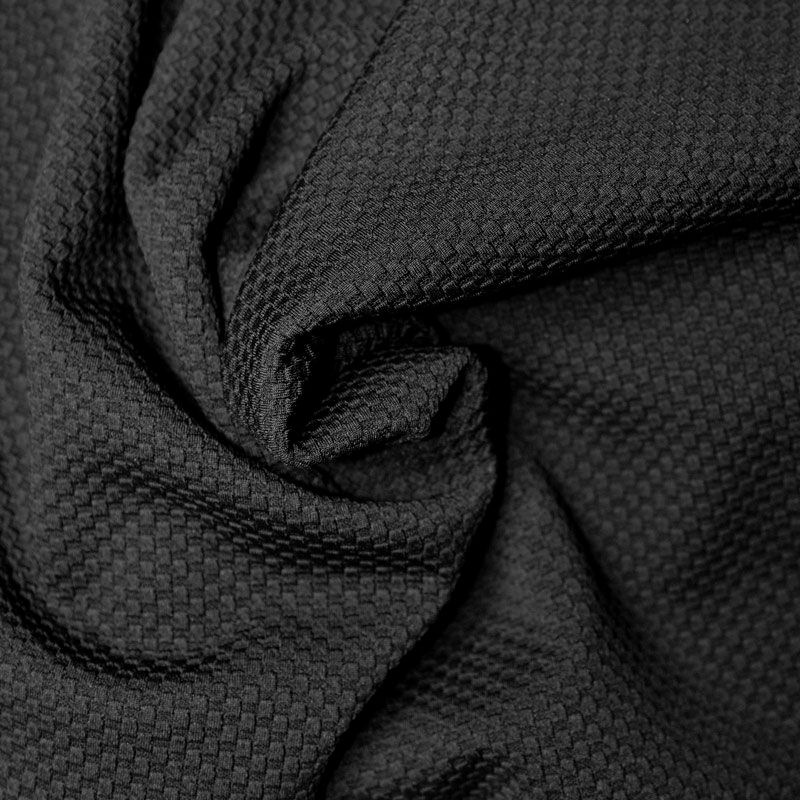 Jersey nid d'abeille noir - Image 3