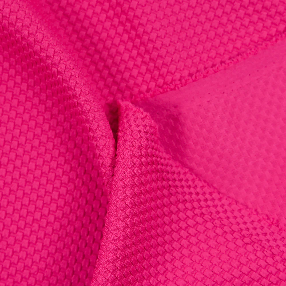 Jersey nid d'abeille fuchsia - Image 4