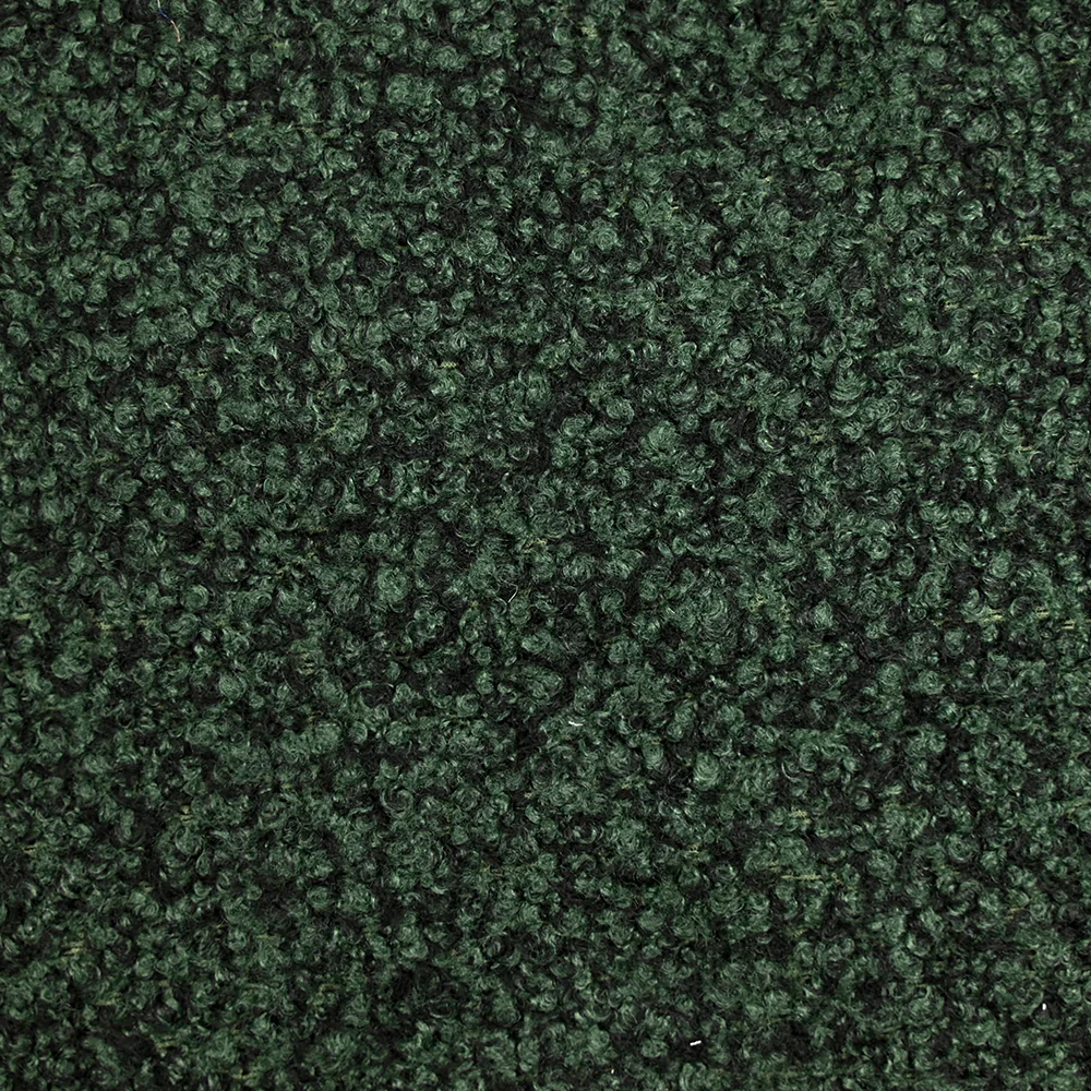 Lainage bouclette vert chiné noir - Image 3