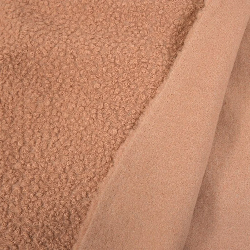 Lainage bouclette vieux rose - Image 4