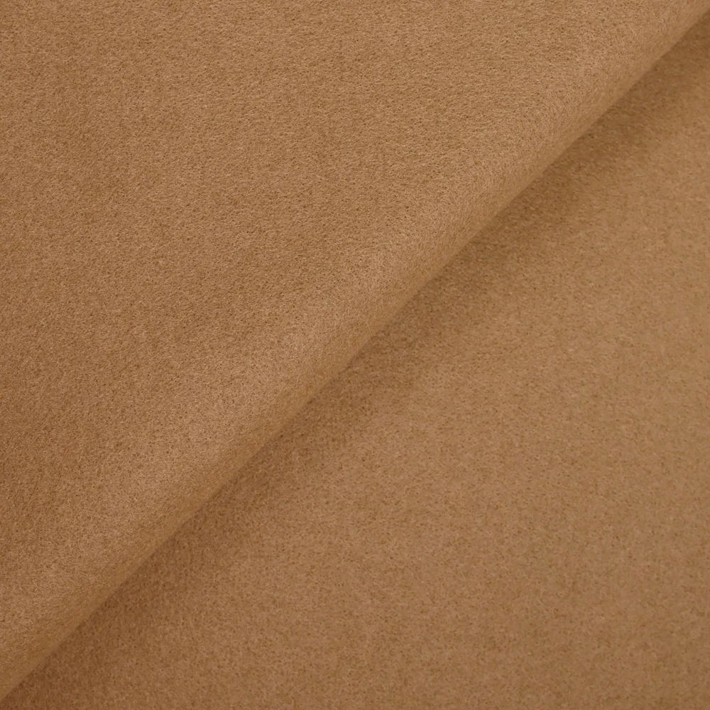 Laine mélangée camel