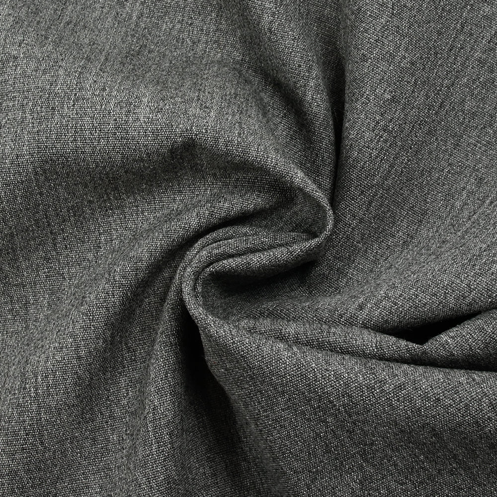 Laine mélangée gris moyen chiné - Image 2