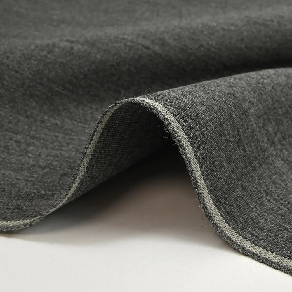 Laine mélangée gris moyen chiné - Image 4