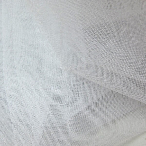 Tulle de mariage blanc au mètre - Image 4