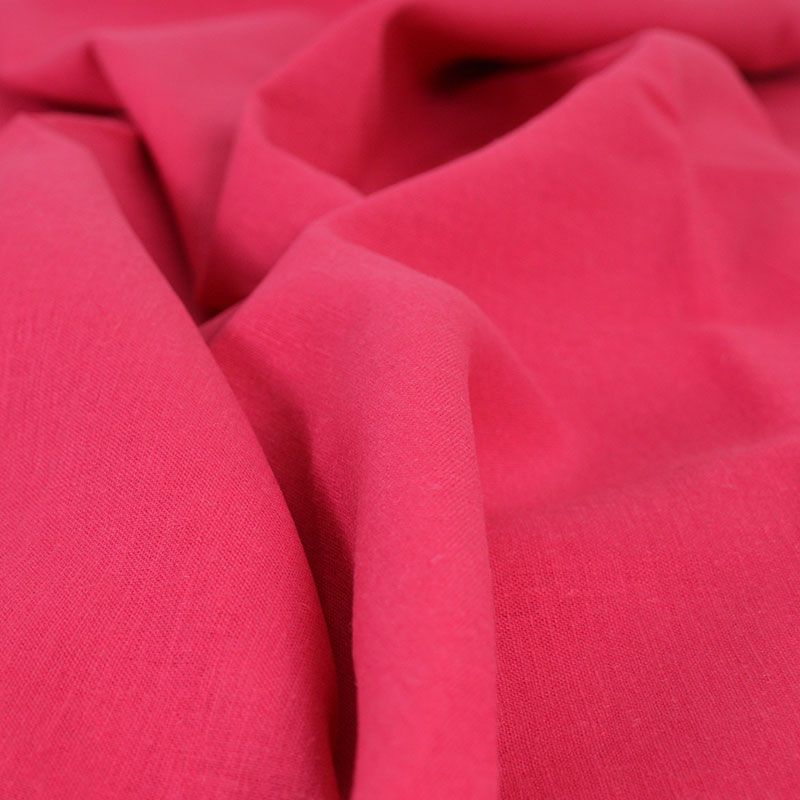 Lin viscose fuchsia - Image 5