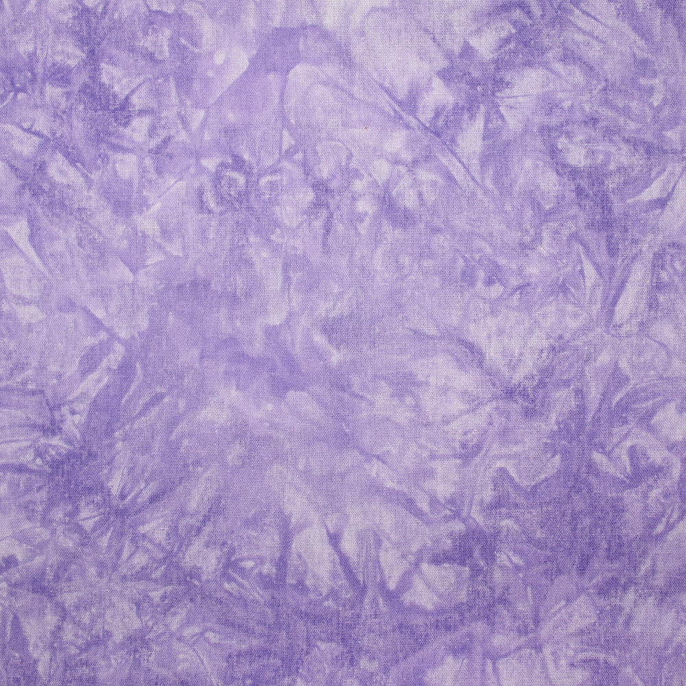Lin viscose imprimé tie and dye violet
