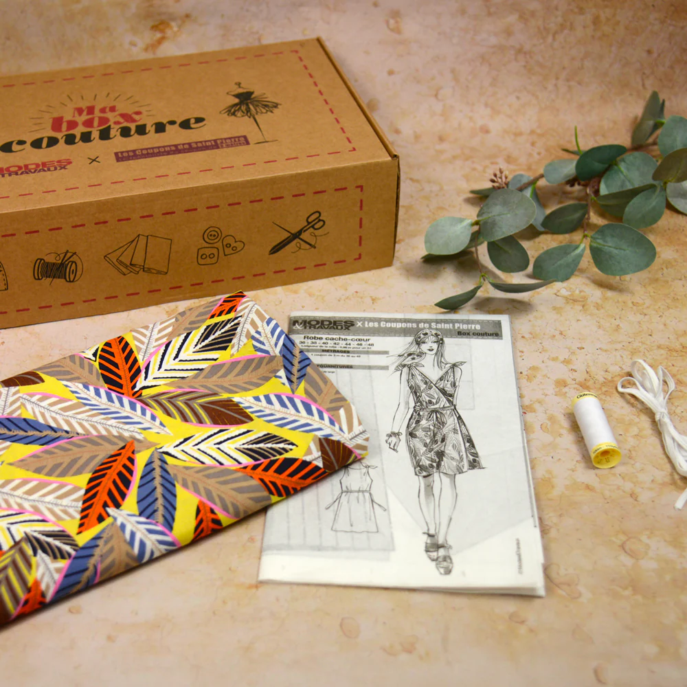 Ma Box Couture M&T x LCDSP : Feuilles indiennes - Image 2