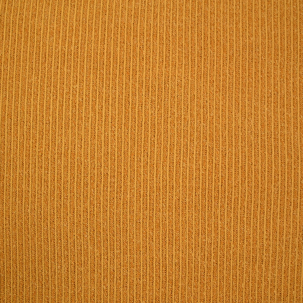 Maille Bianca côtelée jaune moutarde - Image 4