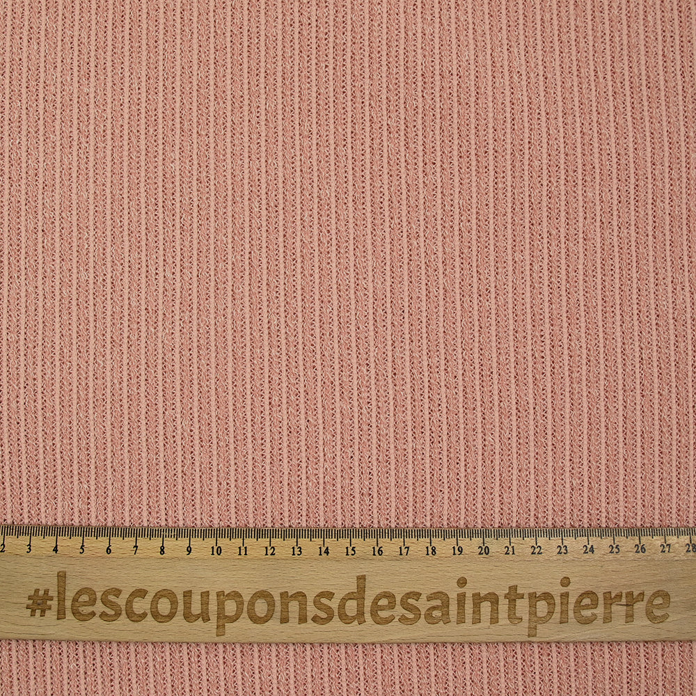 Maille Bianca côtelée rose chair - Image 3
