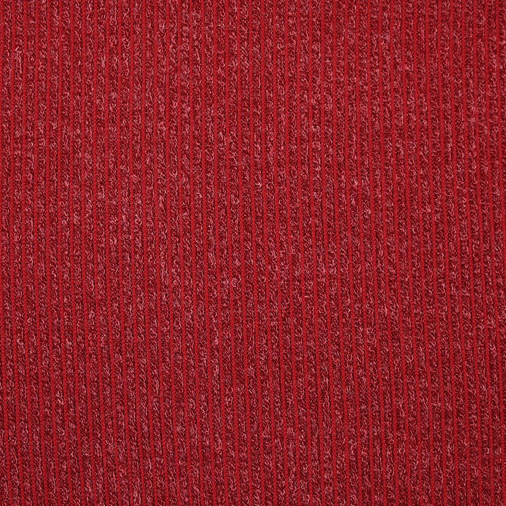 Maille Bianca côtelée rouge - Image 4