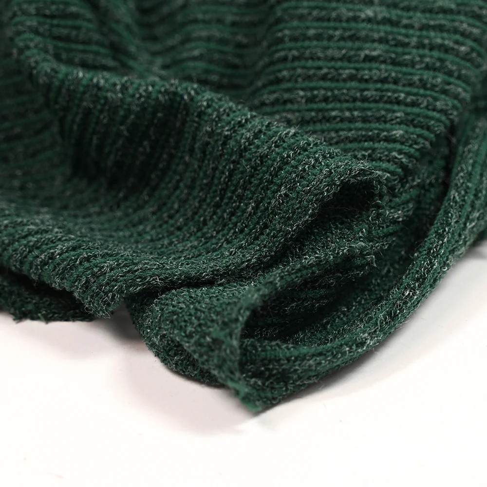 Maille Bianca côtelée vert bouteille - Image 5