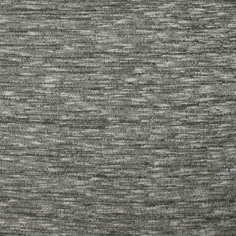 Maille chinée Nora lurex argent fond gris foncé - Image 4