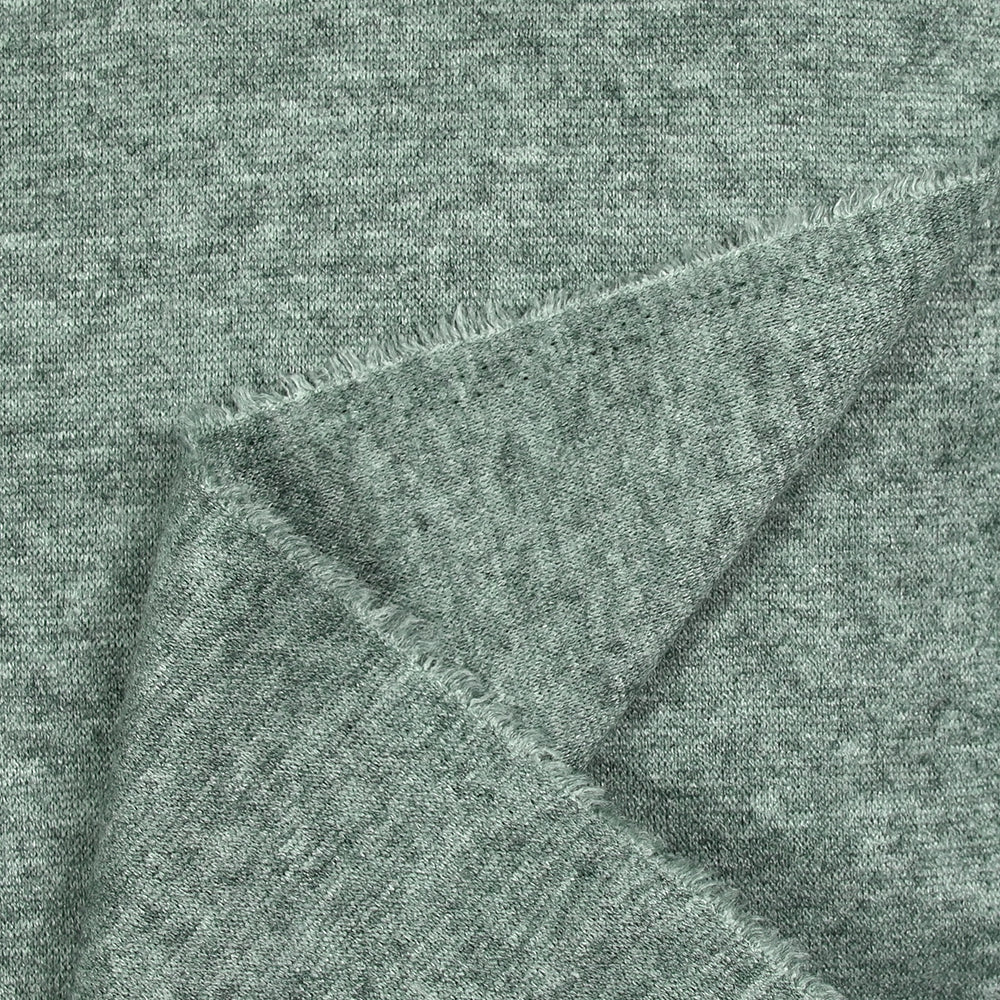 Maille Iris fond vert viride - Image 4