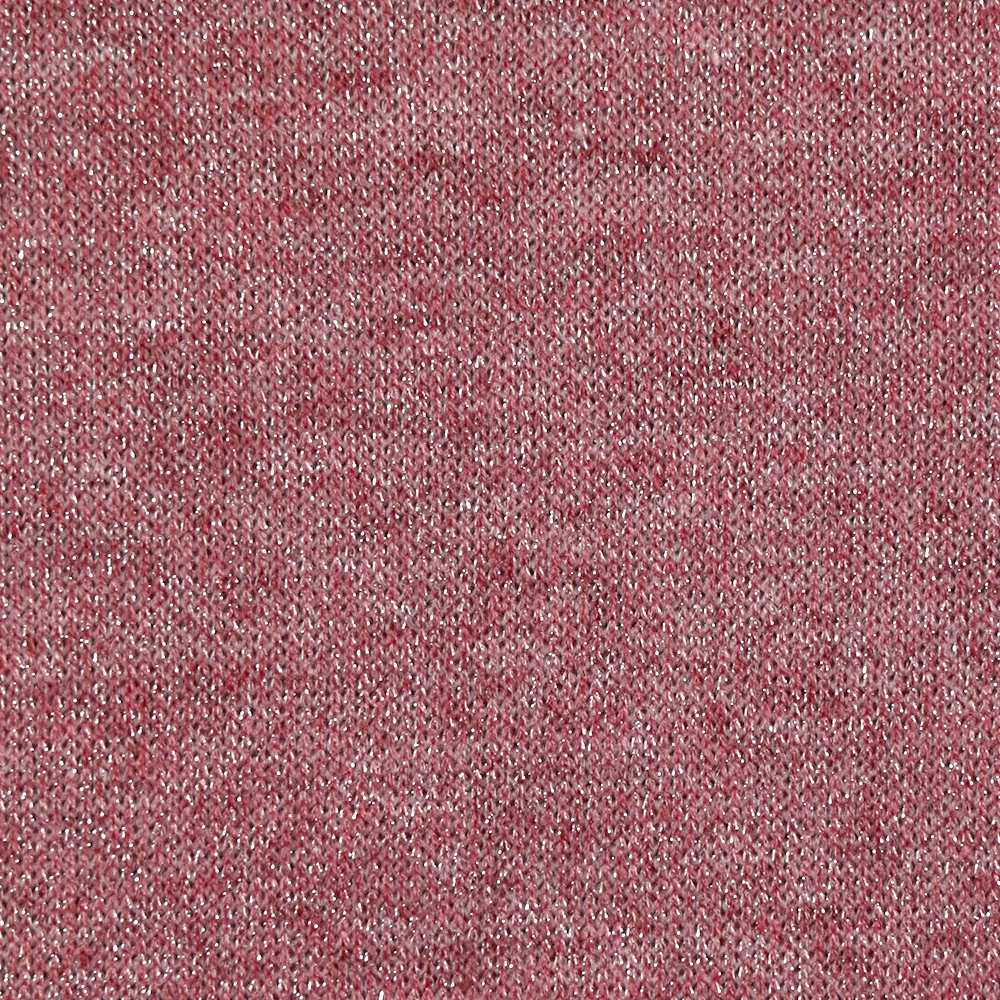 Maille Iris lurex fond bois de rose - Image 4