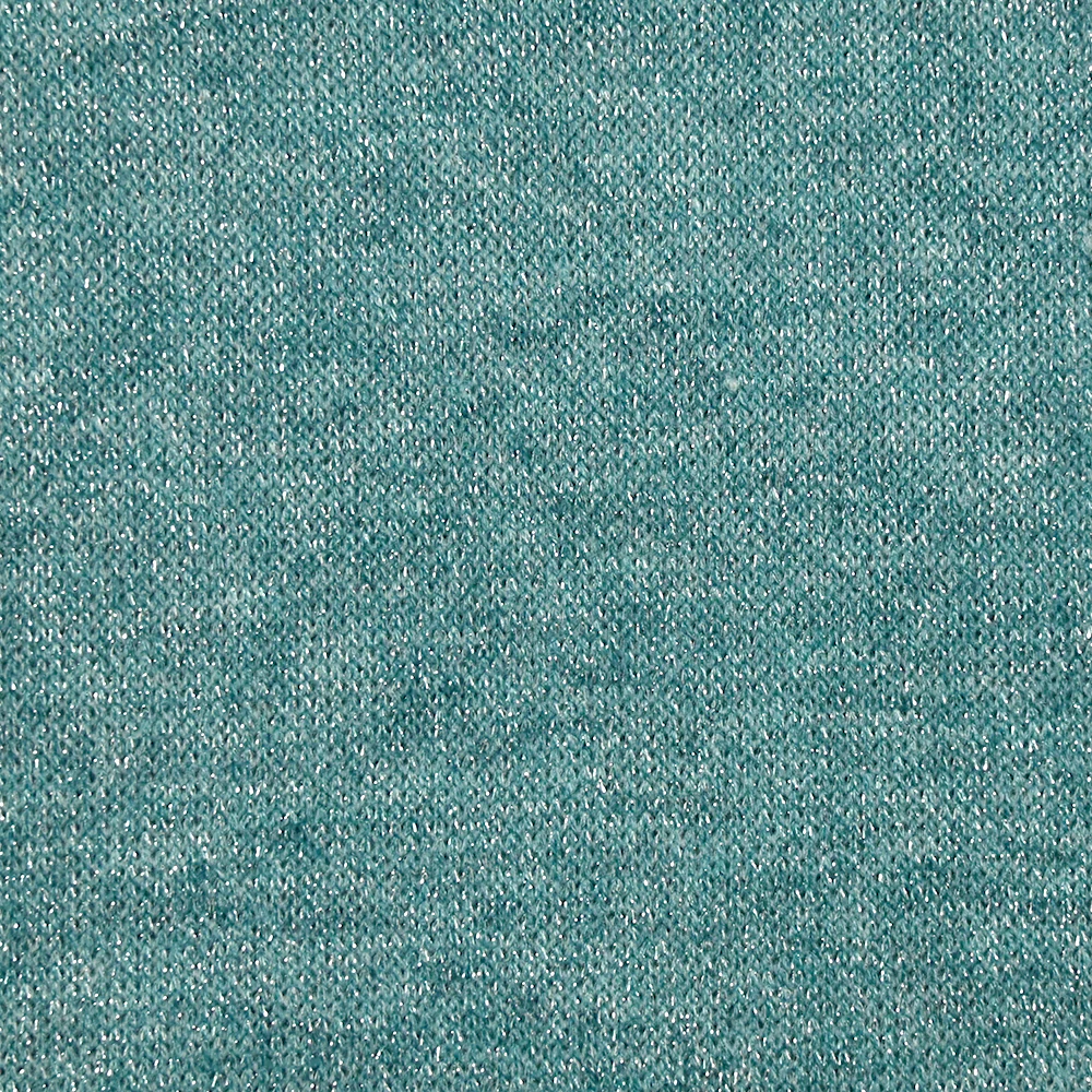 Maille Iris lurex fond turquoise - Image 4