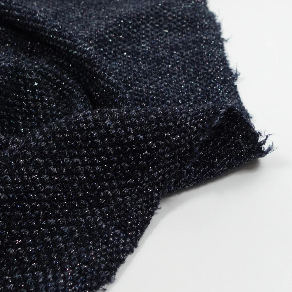 Maille Maya irisée marine - Image 3
