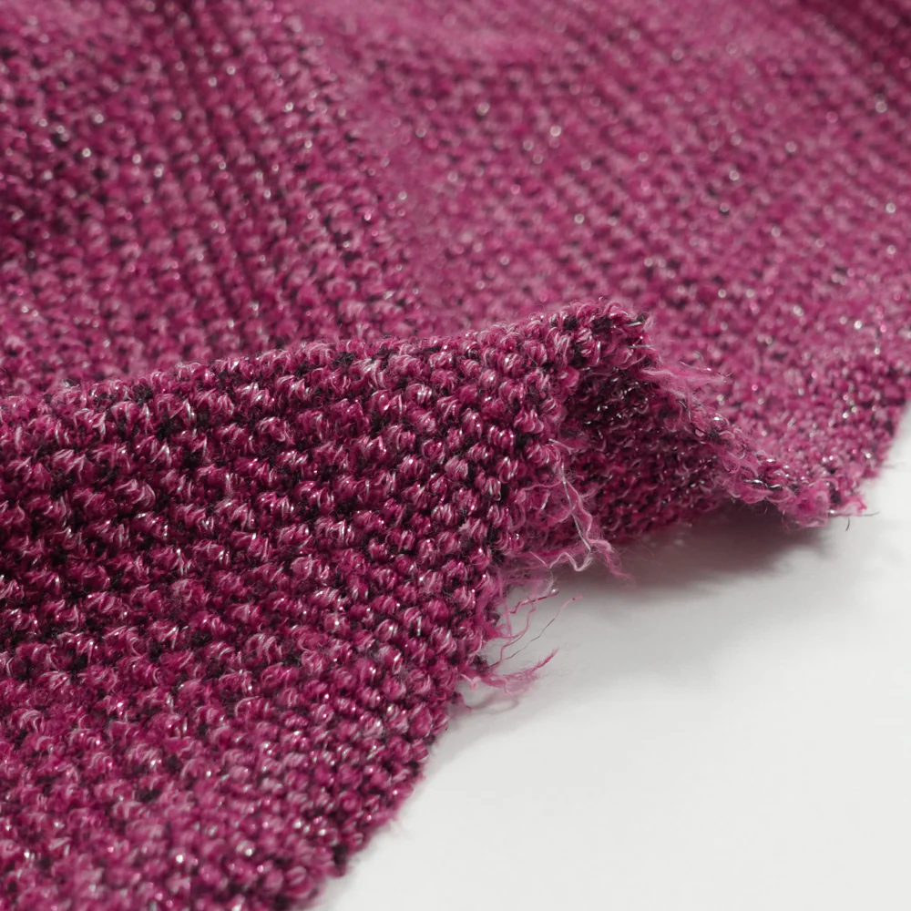 Maille Maya irisée violet - Image 3