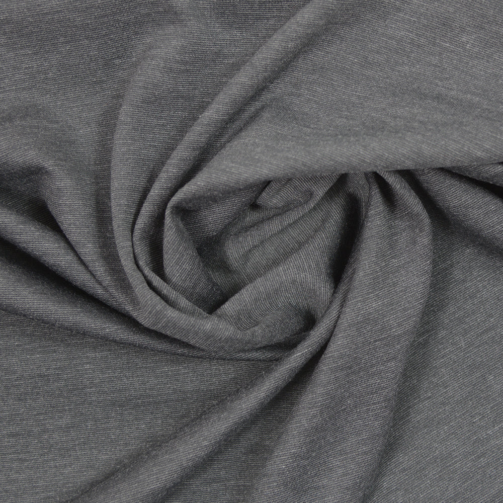 Maille Milano gris souris - Image 2
