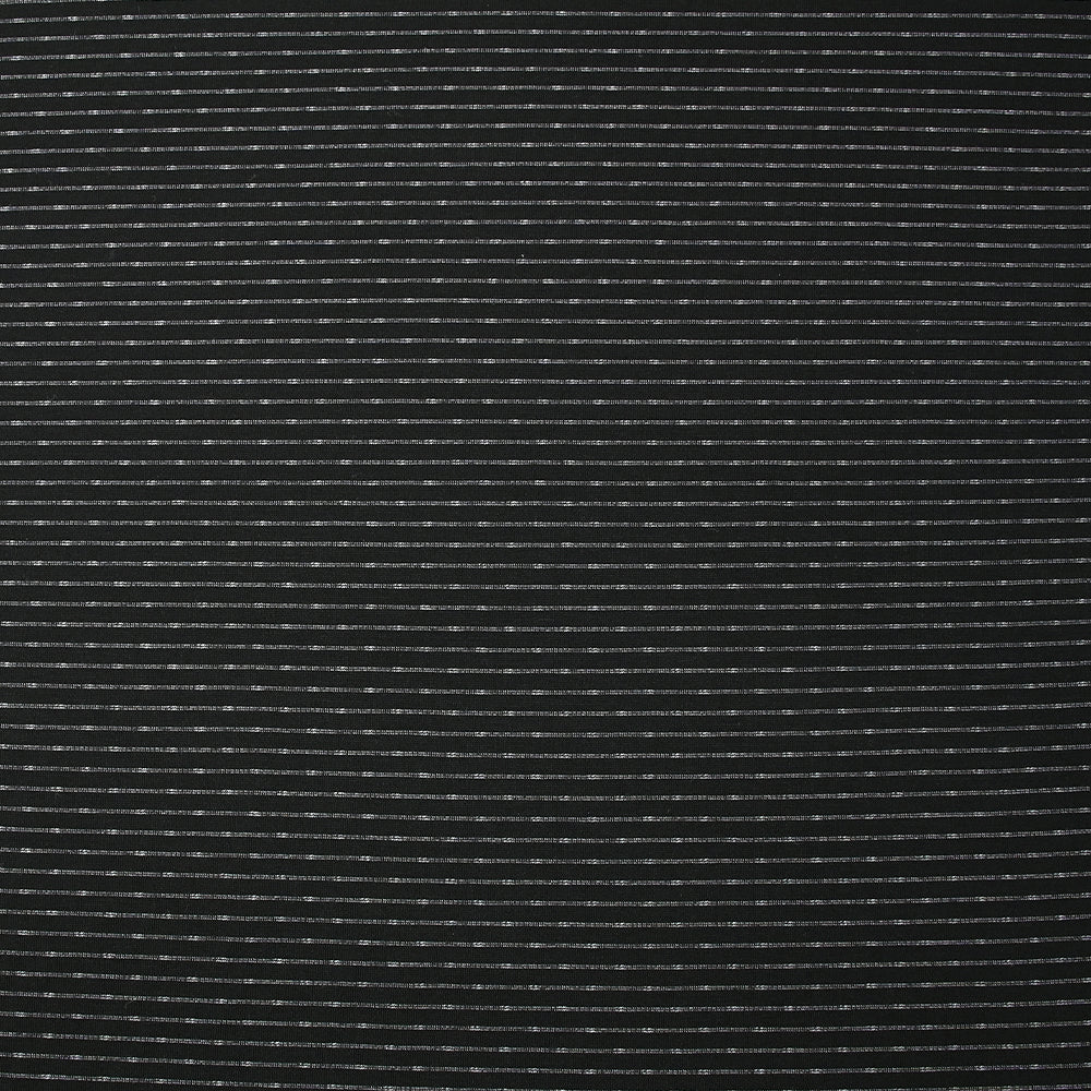 Maille Milano polyviscose double rayure fond noir - Image 4