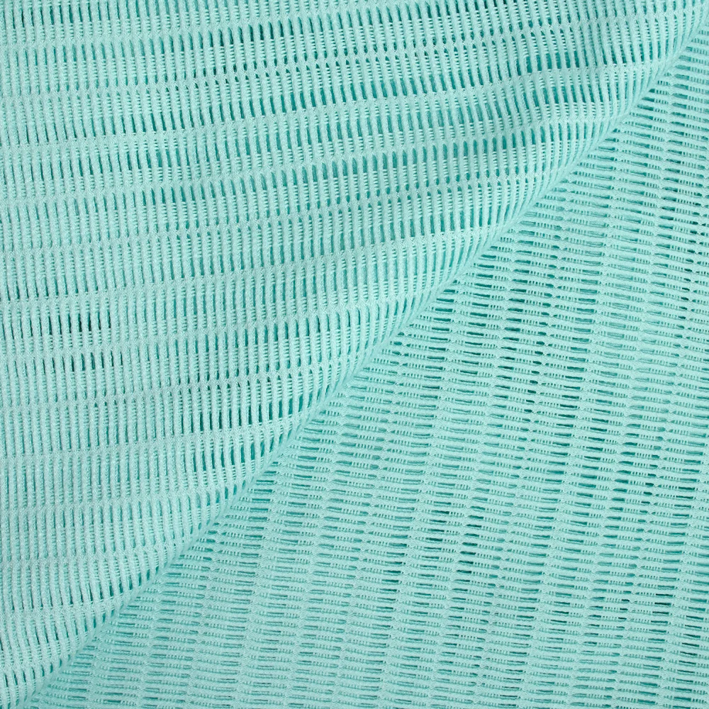 Maille polyester 3D ajourée ciel
