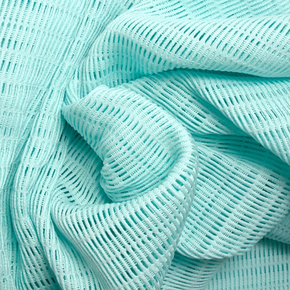 Maille polyester 3D ajourée ciel - Image 2