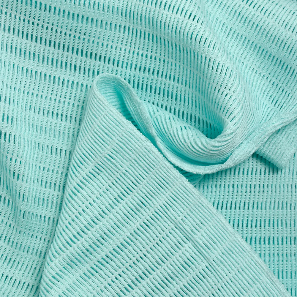 Maille polyester 3D ajourée ciel - Image 5