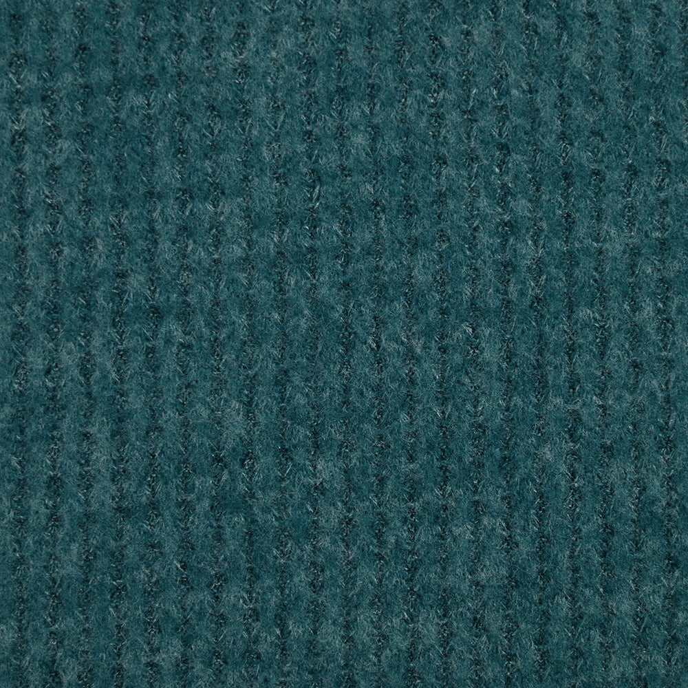 Maille texturée grattée Ori bleu canard - Image 3
