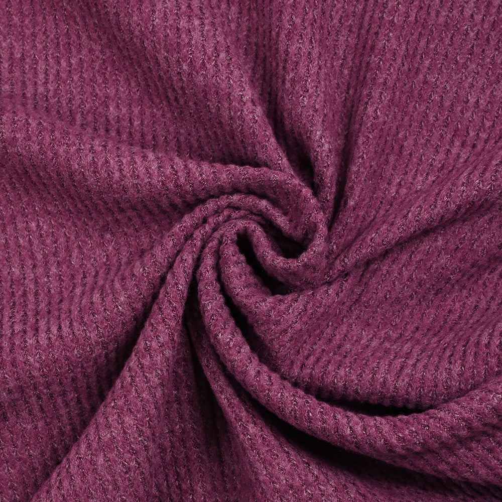 Maille texturée grattée Ori violet - Image 2