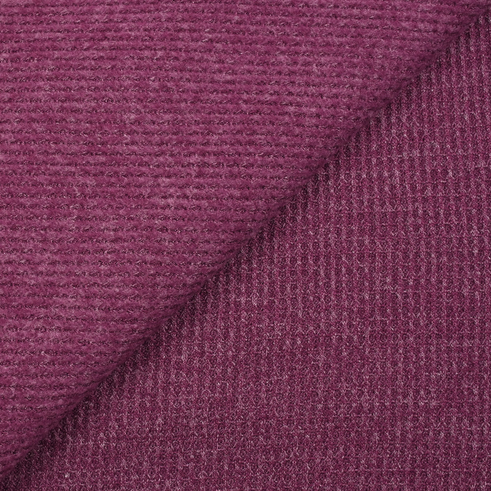 Maille texturée grattée Ori violet - Image 4