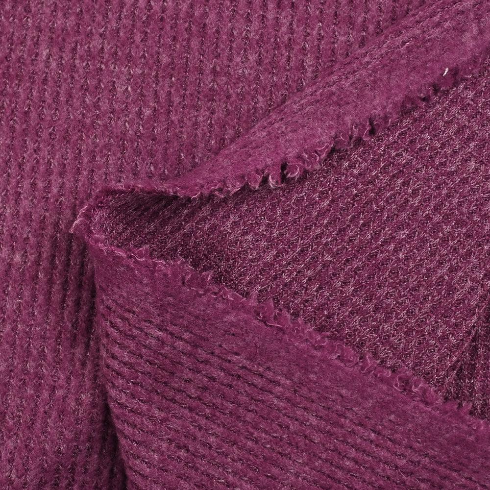 Maille texturée grattée Ori violet - Image 5