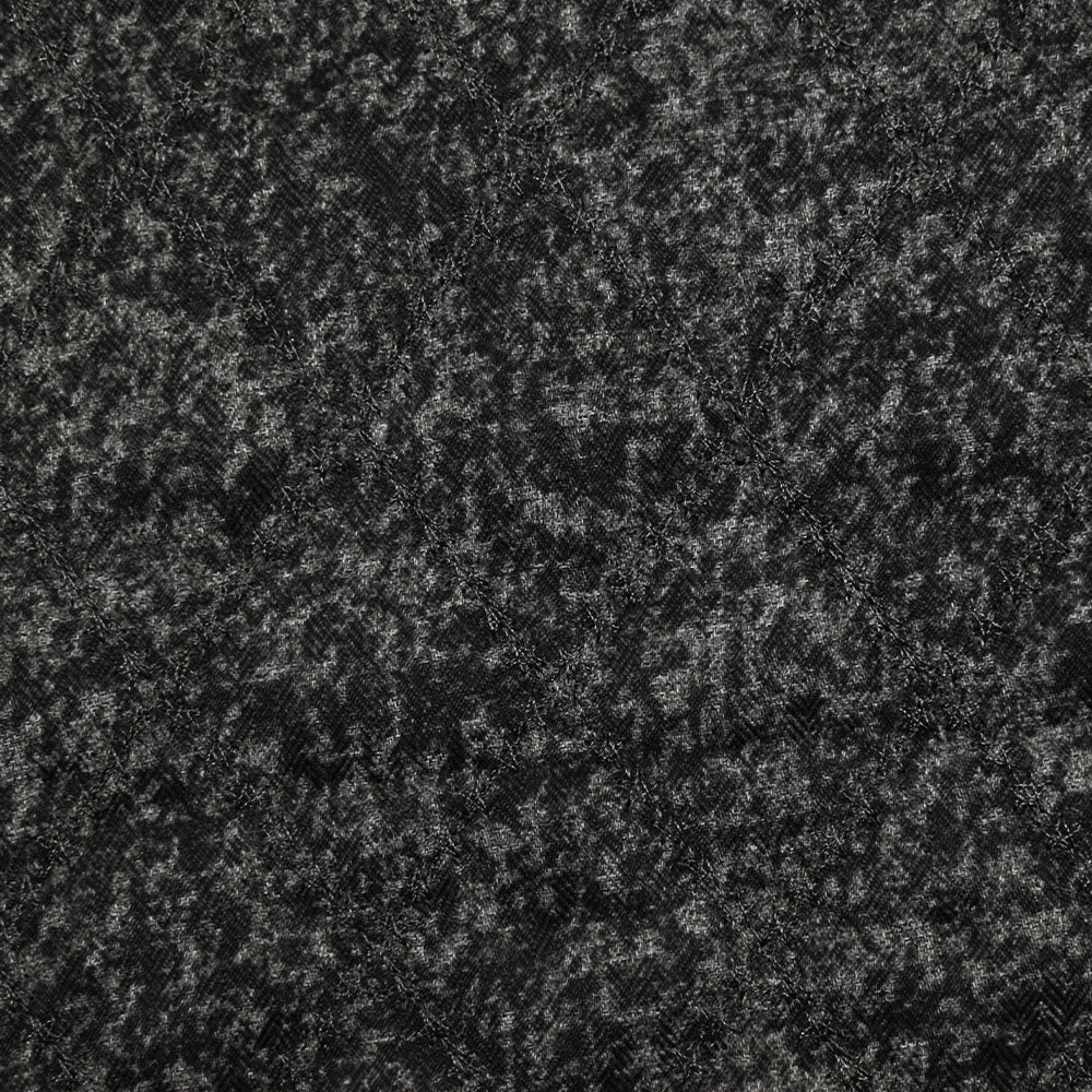 Matelassé étoiles chiné gris anthracite - Image 5