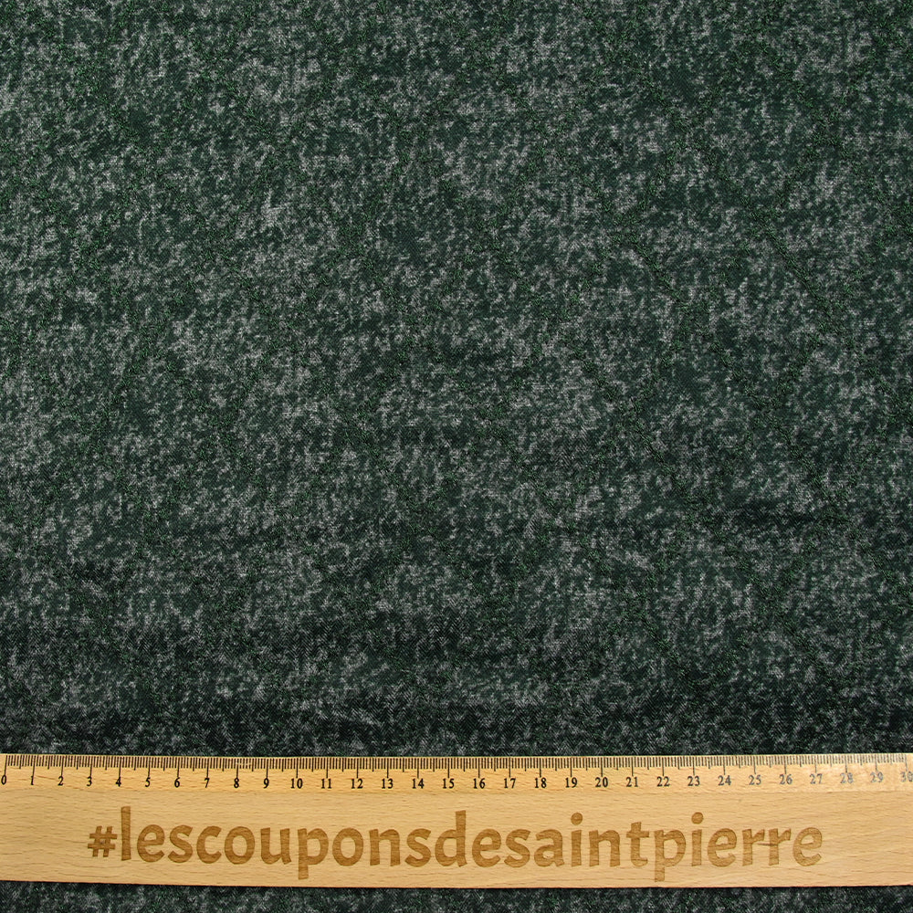Matelassé étoiles chiné vert forêt - Image 3