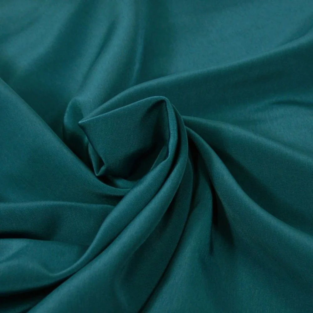 Microfibre polyester bleu canard - Image 2