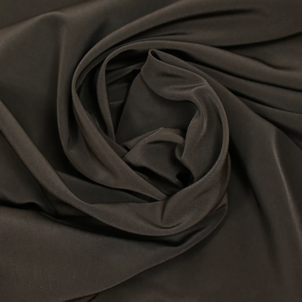 Microfibre polyester marron foncé - Image 2